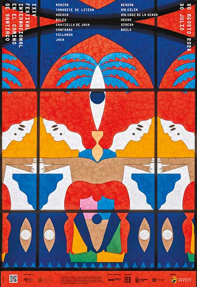 Apertura de exposición del XXXV Festival Internacional en el Camino de Santiago