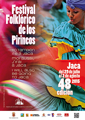 Jaca acogerá una nueva edición del Festival Folklórico de los Pirineos del 29 de julio al 2 de agosto