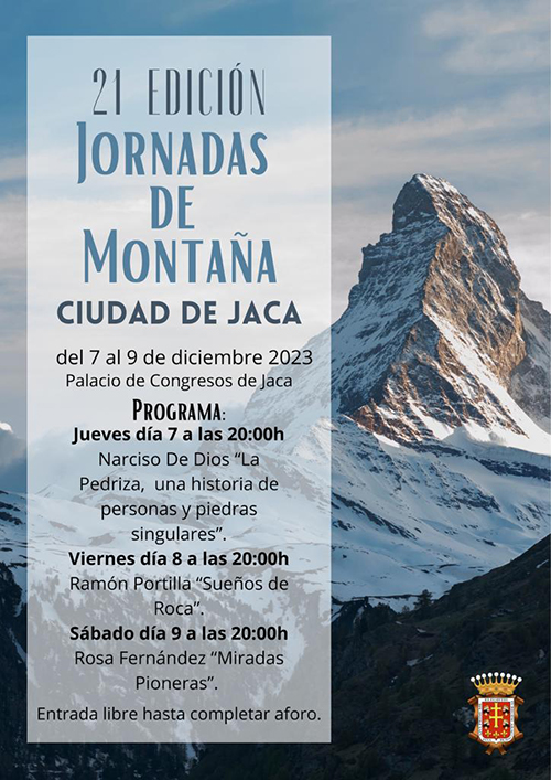 Jornadas de Montaña Ciudad de Jaca del 7 al 9 de diciembre