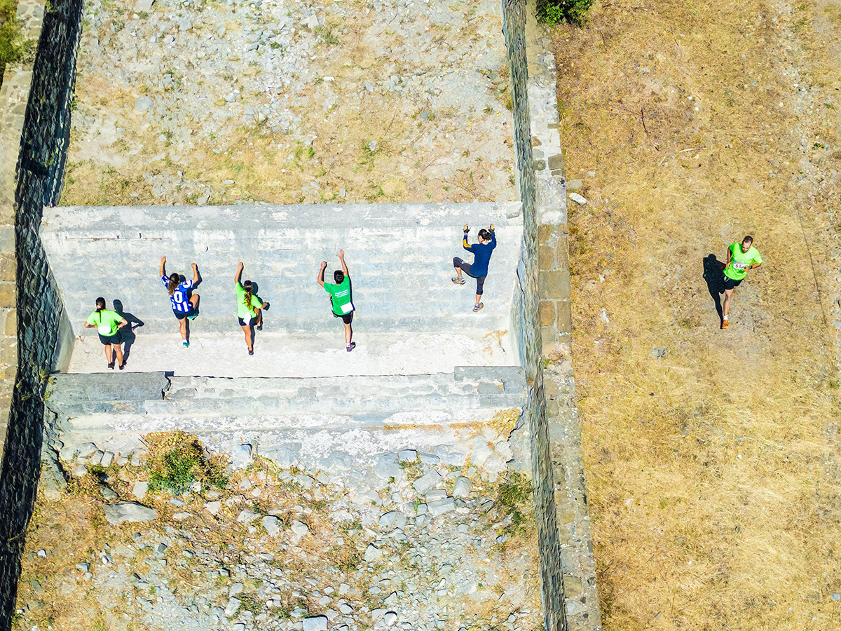 El Muro de Villanúa, la carrera de obstáculos más espectacular del Pirineo